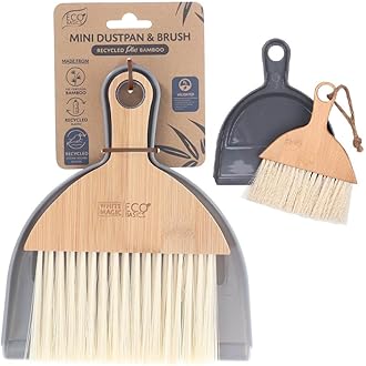White Magic WM-EB-MDB Eco Basics Mini Dustpan & Brush